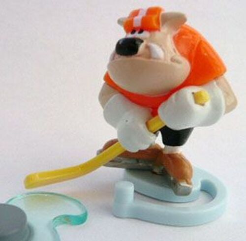 Figurine Kinder 2008 "Hockey Sur Glace" Hockeyeur Bulldog Nv 014