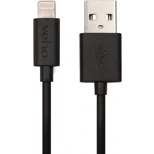 Veho - Câble Lightning - USB mâle pour Lightning mâle - 20 cm - noir