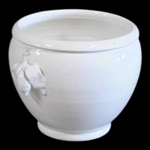 Cachepot En Cramique Blanc