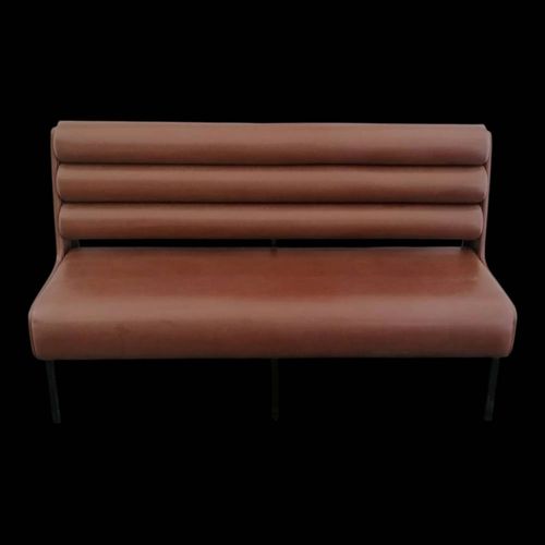 Banquette En Similicuir Circa 1970 Marron