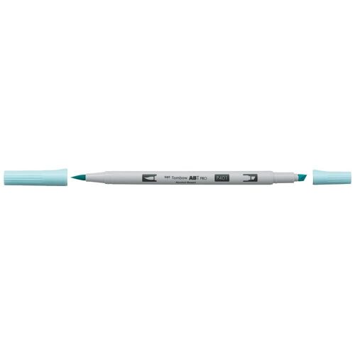 Tombow Marqueur Base Alcool Double Pointe Abt Pro 401 Bleu Eau De Source