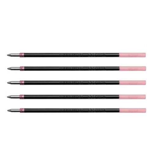 Tombow Lot De 5 Mines Stylo-Bille Br-Cs2 Diamètre Bille 0,7 Mm Pour Reporter 4 Rouge
