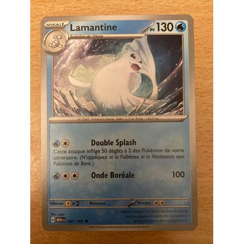 (2358) Lamantine 87/165 Pokemon 