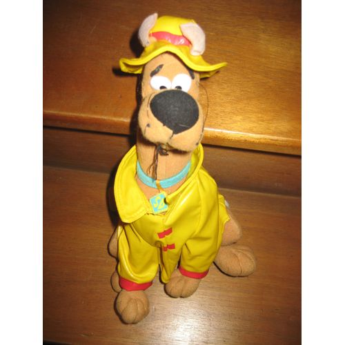 Doudou Peluche Scooby-Doo Scoubidou Ciré Jaune Play By Play 29 Cm