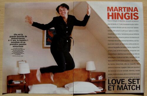 Paris Match N°2558 - Coupure De Presse, Martina Higins