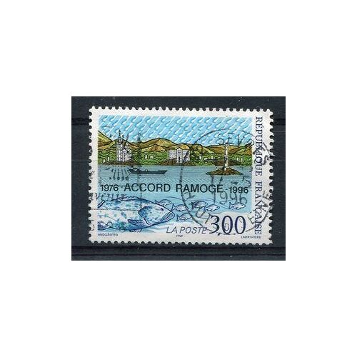 Timbre Oblitéré Accord Ramoge 1996