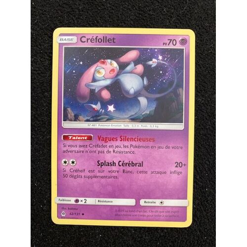 (922) Créfollet 42/131 Pokemon