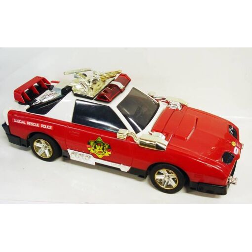 Mallette WINSPECTOR figurines power rangers Bandai 1990 incomplète