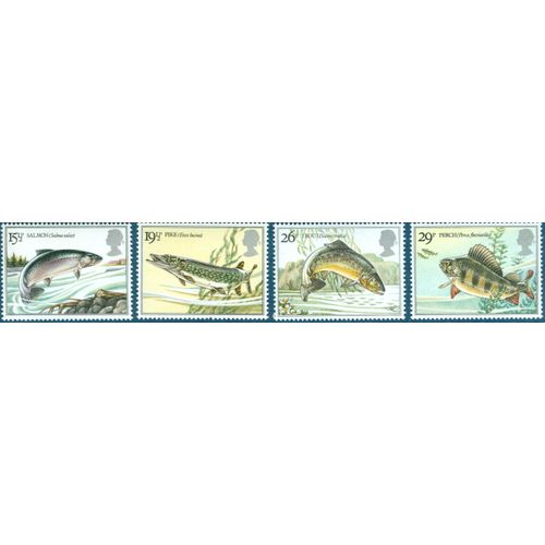 Royaume-Uni 1983 - Poissons - 4 Valeurs - Série Complète - Yt 1067 1068 1069 1070 - Neufs **