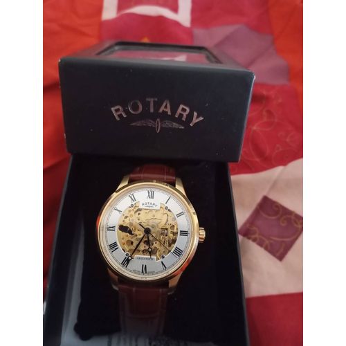 Reloj Rotary Hombres Mecánico Muy Elegante