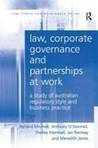 Law, Corporate Governance And Partnerships At Work