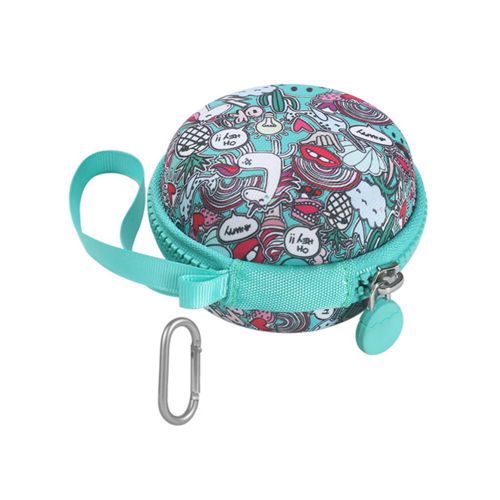 Sac De Rangement Portable À Motif De Dessin Animé, Sac De Rangement Numérique Antichoc Pour Animaux De Compagnie, Sac De Rangement Avec Mousqueton, Dragonne Pour Tamagotchi Pix