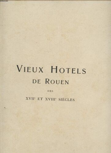 Vieux Hotels De Rouen