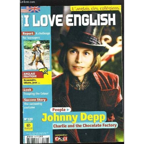I Love English N°129 - Johnny Depp, Charlie And The Chocolate Factory