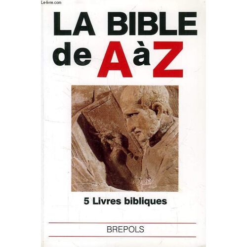 La Bible De A À Z, 5. Livres Bibliques
