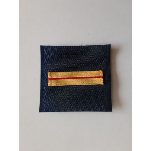 Grade Velcro De Potrine Sur Fond Bleu Grade Adjudant-Chef Armée De L'air