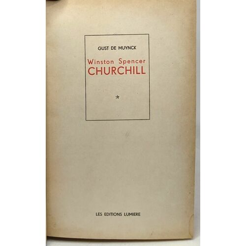 Winston Spencer Churchill - 2e Édition (Édition Française)
