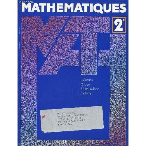 Mathématiques, 2de