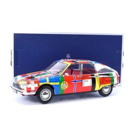 Norev 1/18 181667 Citroen Gs Flags 2nd Release - 1972 Diecast Modelcar-Norev