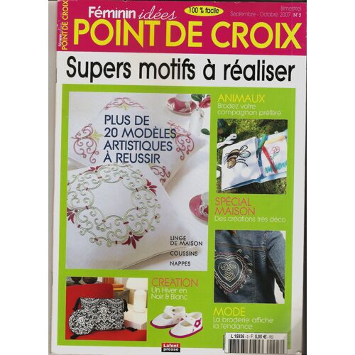 Féminin Idées - Point De Croix  3