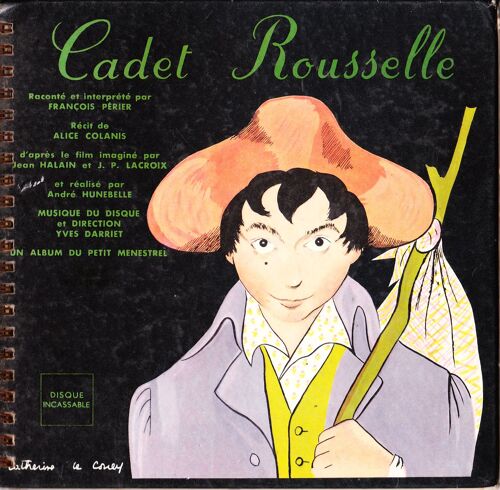 Cadet Rousselle Raconté Et Interprété Par François Périer-Livre-Disque