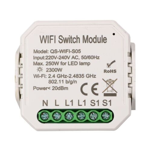 Module Interrupteur wifi avec Wattmètre - Wifi