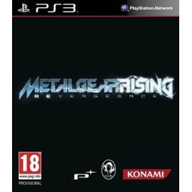 Jeu PS3 Metal Gear Rising: Revengeance - Version FR (Française) - Neuf Sous Scellé
