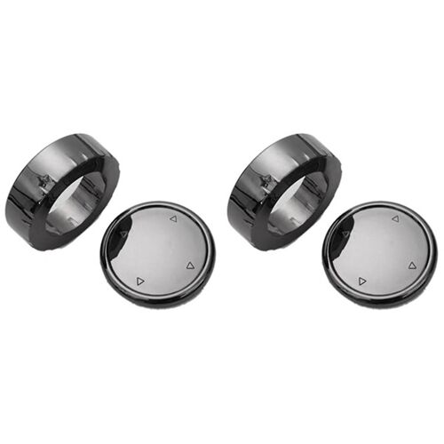 2set For Idrive Car Multimedia Button Cover Trim Knob Sticker For F10 F18 F07 F20 F06 F12 F30 F01 F