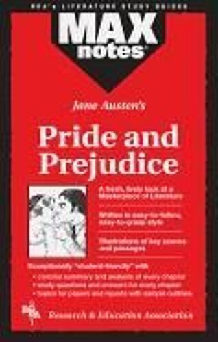 Pride And Prejudice (Maxnotes Literature Guides)