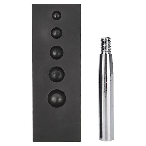 4 In 1 Graphite Spherical Molds, Jewelry Casting Molds, Marble Spherical Molds For Melt Casting Ref