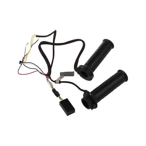 7/8 Motorcycle Heated Handlebar Electric Hot Grips 12v Handle Warmer 22mm Adjustable Temperature Mo