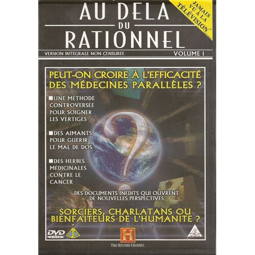 Lot De 2 Dvd "Au Dela Du Rationnel" Version Intégrale Non Censurée