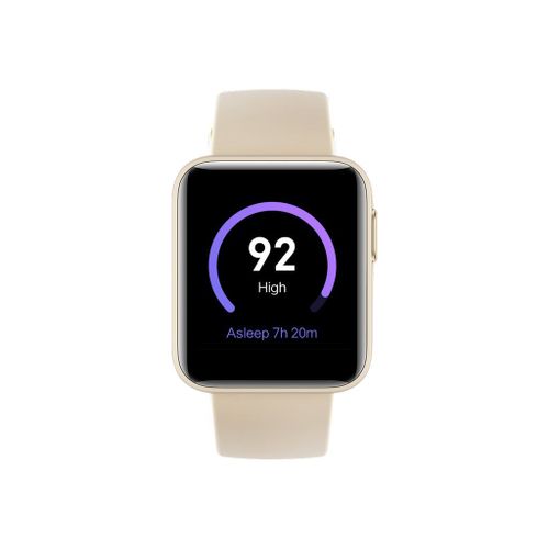 Xiaomi Mi Watch Lite - Ivoire - montre intelligente avec sangle - TPU - ivoire - affichage 1.4" - Bluetooth - 35 g
