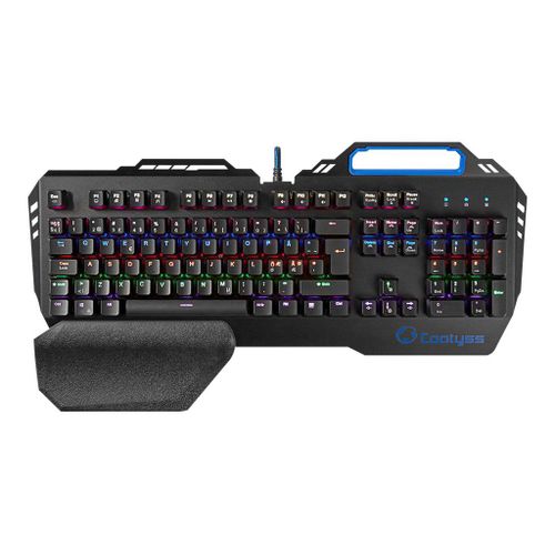 Nedis Gaming - Clavier - backlit - USB - Nordique - noir