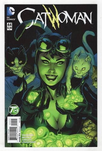 Catwoman # 44 ( V.O. 2015 ) ** Variant Cover Emanuela Lupacchino - Green Lantern 75 Anniversary **