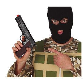 Armée Arme À Feu Noir 29cm (Taille Unique)