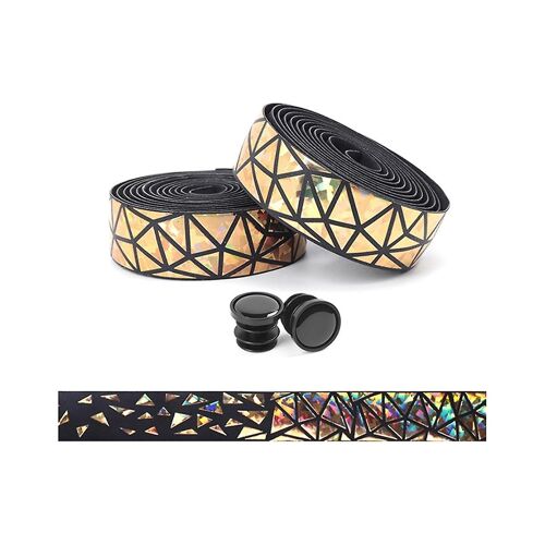Ruban De Guidon De Vélo Bike Grip Avec Ces Rubans De Guidon De Vélo Pour Une Conduite Confortable Géniale Lot De 2, Or