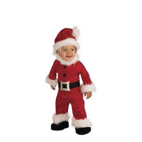 Père Noël Costume Bébé Luxe (Taille 6-12m)