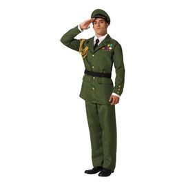 Costume Militaire Green Men (Taille S)