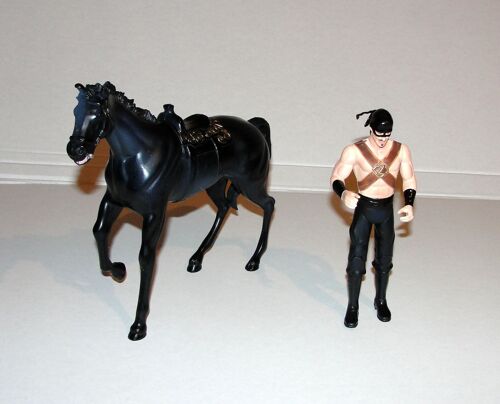 Zorro +  Cheval Noir Tornado