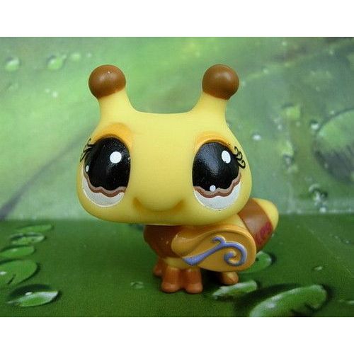 Petshop Abeille Jaune Et Marron N°1135