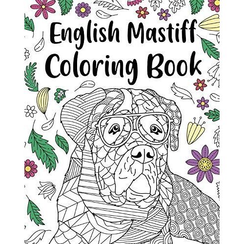 English Mastiff Coloring Book