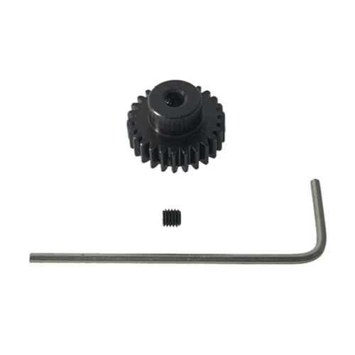 Upgraded 0.6 Mod 26t Motor Gear For Go 1/14 14210 14209 H14bm 14301 14302 14303 Rc Car Upgrade Part