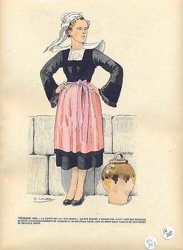 Le Costume Breton De 1900 À Nos Jours. Trégunc 1940