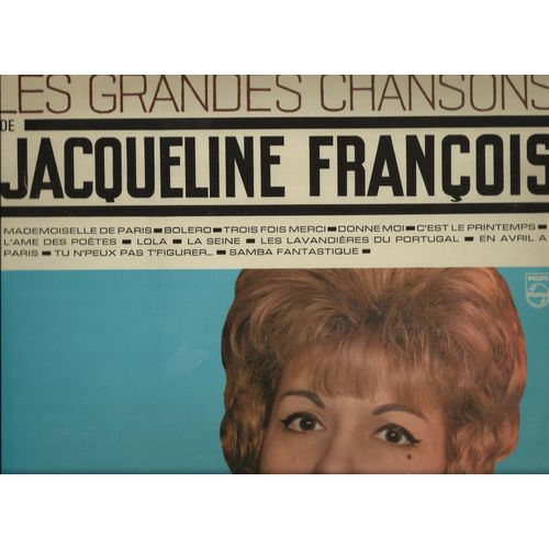 Les Grandes Chansons : Mademoiselle De Paris, Bolero, Trois Fois Merci, Donne-Moi, C'est Le Printemps, L'ame Des Poètes, Lola, La Seine, Les Lavandières Du Portugal, En Avril À Paris, Tu N'peux Pas ..