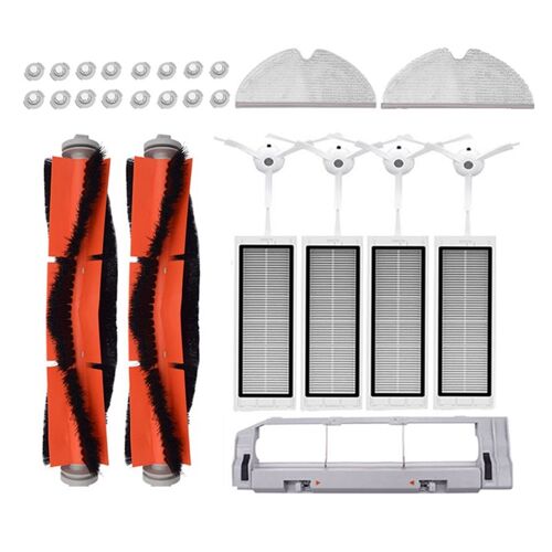 Pièces de rechange pour aspirateur XIAOMI MI Roborock S5 Max S50 S51 S6 Max, avec filtre et chiffon de vadrouille