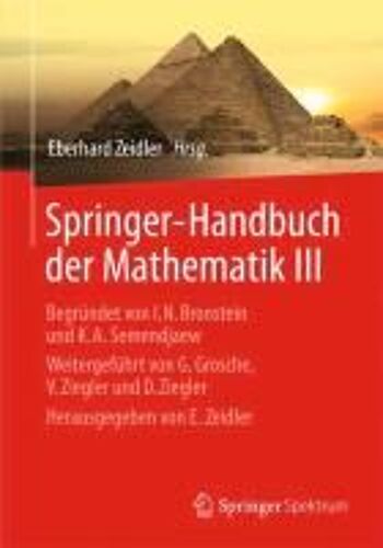 Springer-Handbuch Der Mathematik Iii