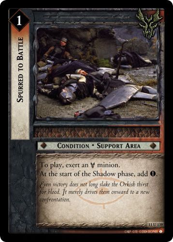 The Lord Of The Rings Tcg - Spurred To Battle (11u139)