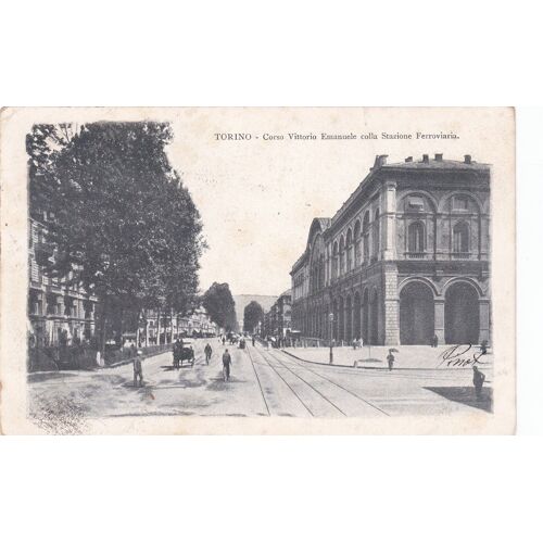 Torino - Corso Vittorio Emanuele Colla Stazione Ferroviaria
