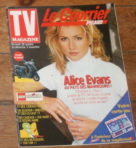 Tv Le Courrier Picard Nadia Fares 1/2p/ Alice Evans 1p/ Michele Morgan 1/4p/ Bruno Cremer 1/4p/ Claude Francois 1/4p/ Ppda 1/2p/ Serge Lama Interview 1/2p/ Articles Photos Emma Colbeti, Frederic Francois, Malavoy 16103